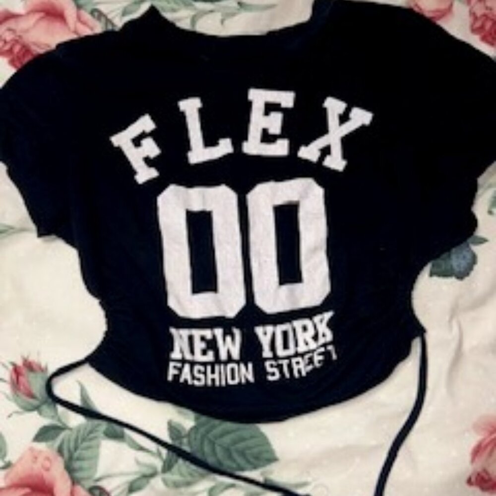 Tie back crop top